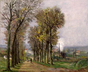 Landschaft in der Île-de-France, ca. 1878